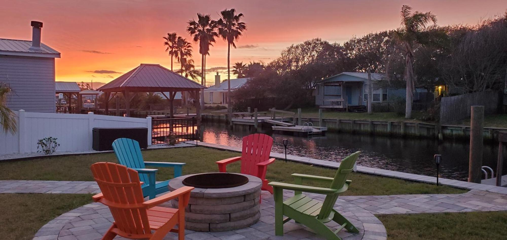 Waterfront Home With Private Dock, Walk To Beach St. Augustine Exterior photo