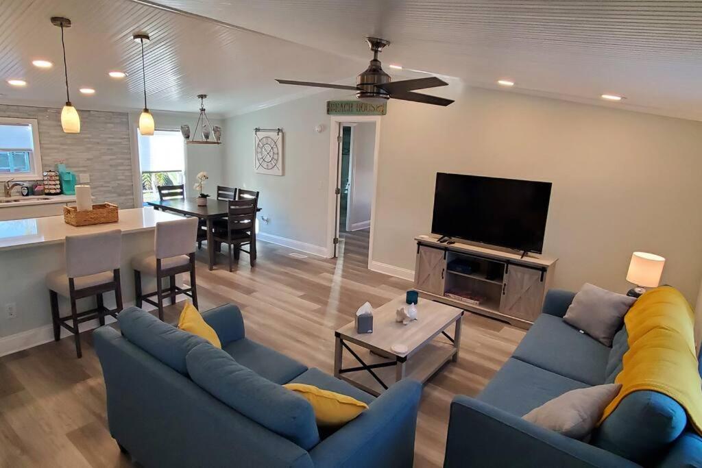 Waterfront Home With Private Dock, Walk To Beach St. Augustine Exterior photo